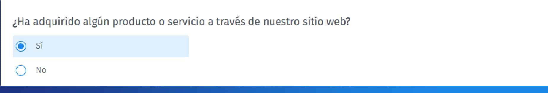 Pergunta dicotómica Pergunta dicotómica