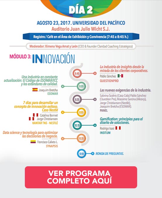 Día 2 TalkIn Perú 2017 | Clic para ver programa completo TalkIn Perú 2017 día 2
