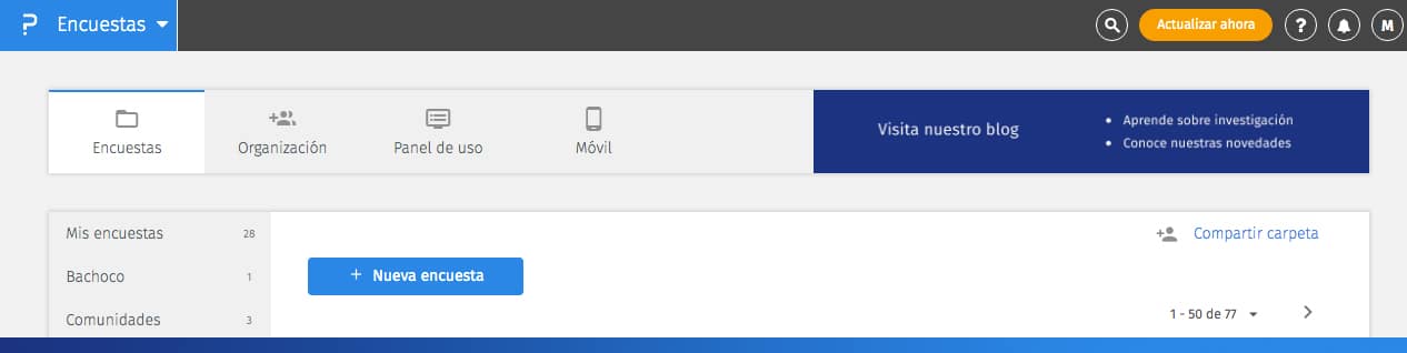 como personalizar encuestas