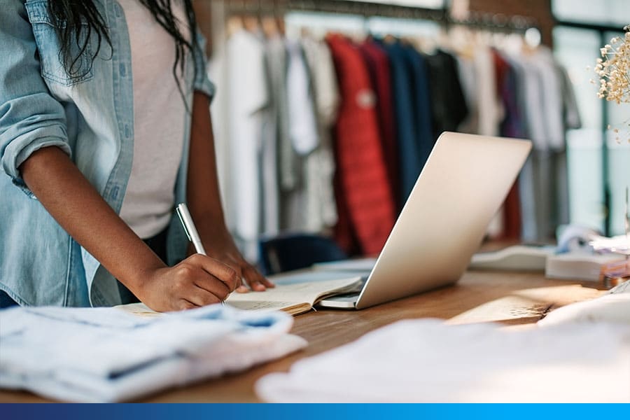 Encuesta de tienda de ropa para jóvenes