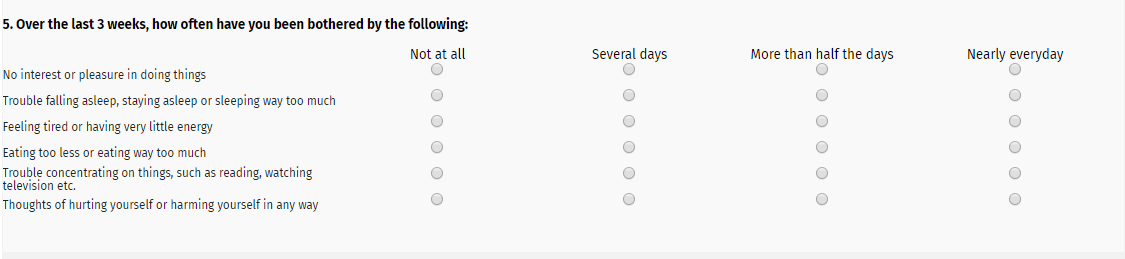 bipolar questionnaire