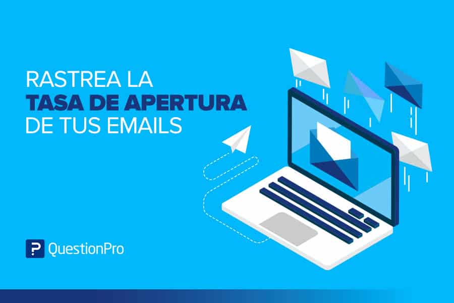 rastrear la tasa de apertura de tus emails