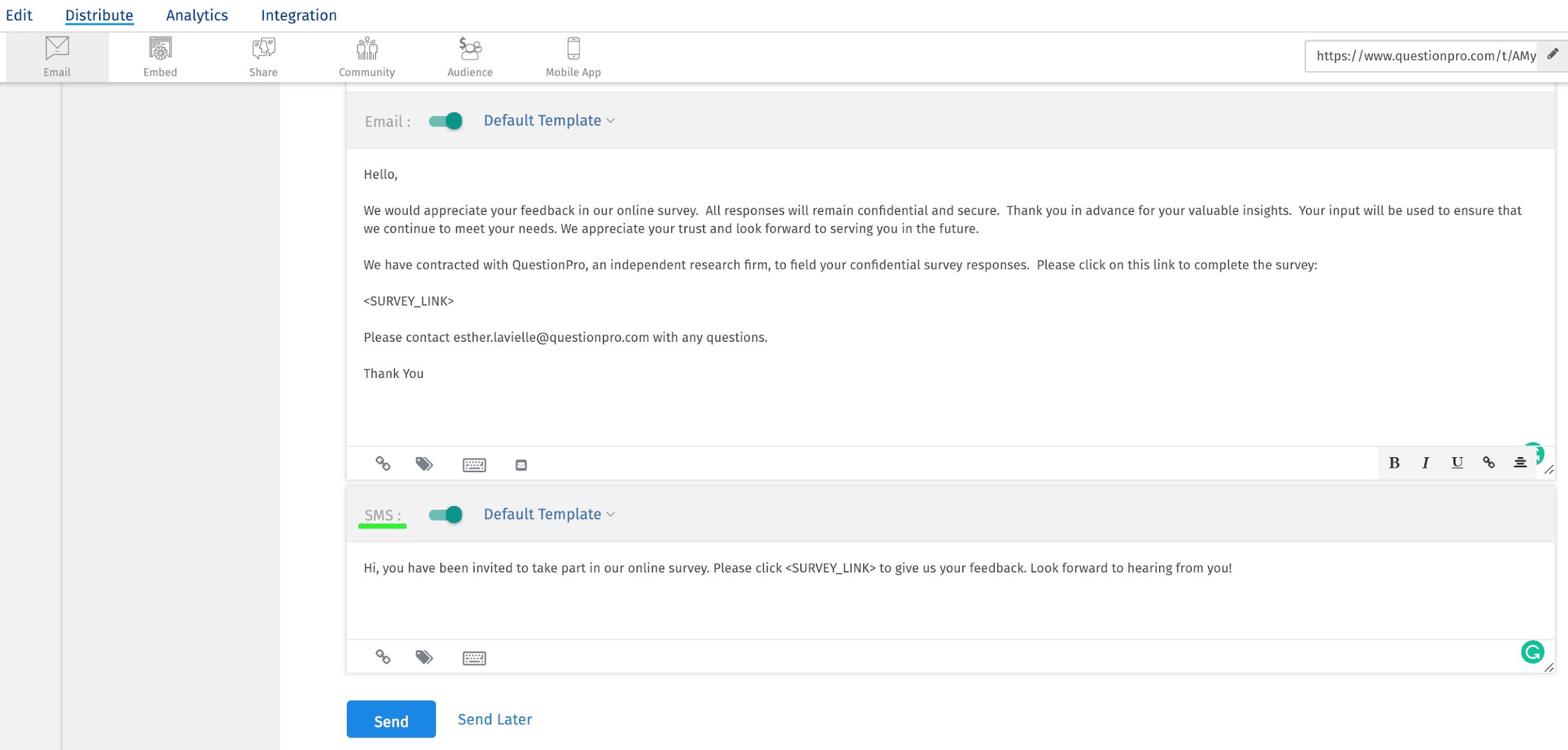 sending out SMS surveys sending-out-SMS-surveys