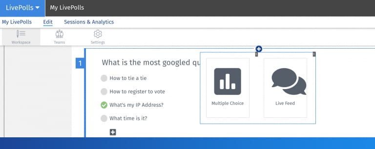 Daha iyi bir kahoot alternatifi için LivePolls kılavuzu