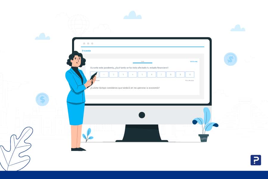 encuesta para evaluar el impacto financiero del Covid -19