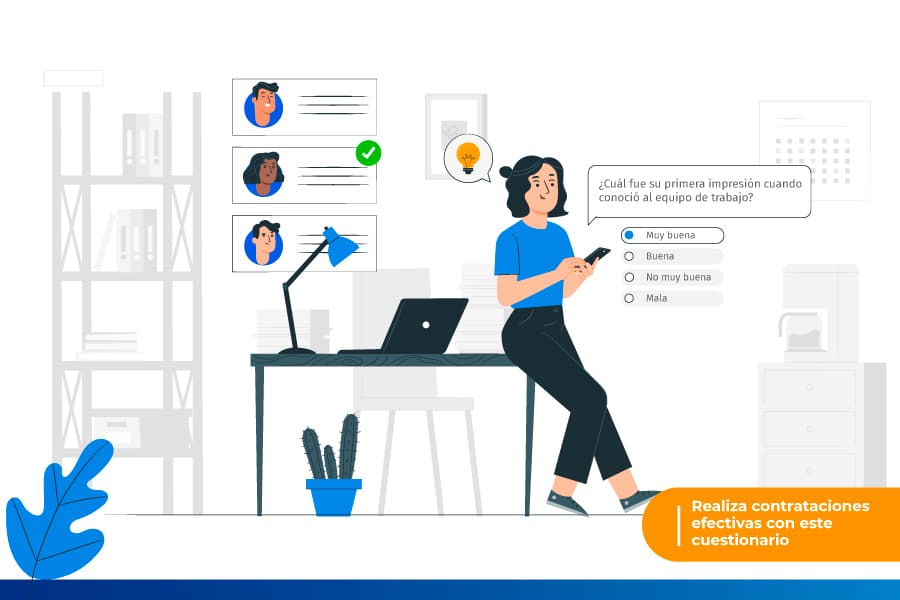 cuestionario para evaluar el proceso de reclutamiento