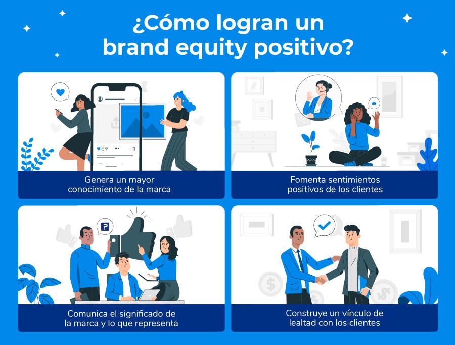 Consejos para construir un brand equity positivo