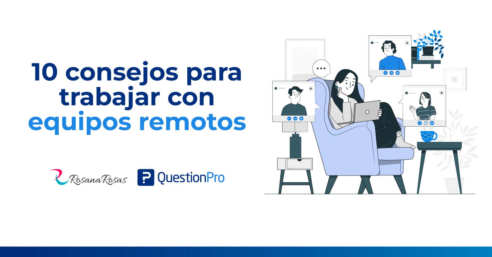 consejos para trabajar con equipos remotos