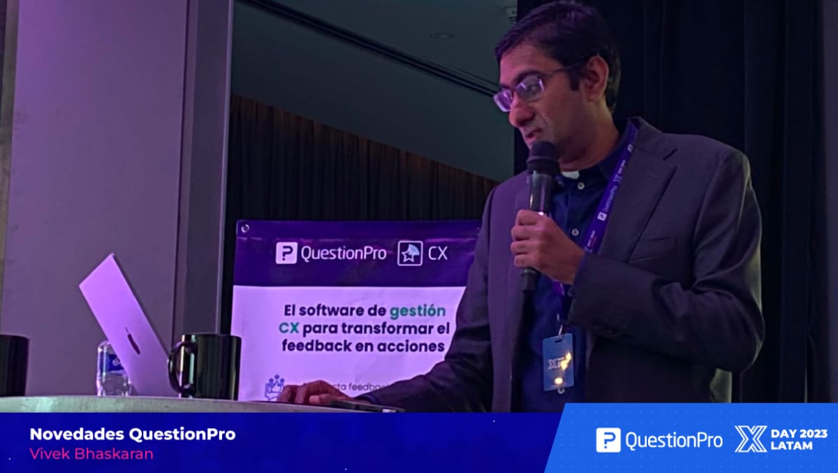 Vivek Bhaskaran, Fundador y CEO de QuestionPro