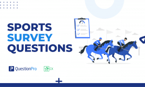 Sports survey questions help organizations improve fan and participant experiences and build loyalty. Explore some examples.