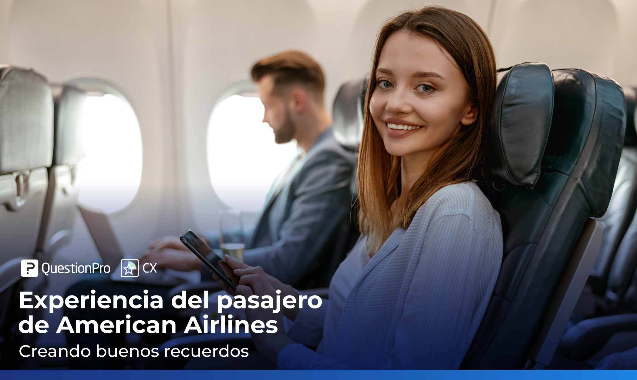 Experiencia del pasajero de American Airlines