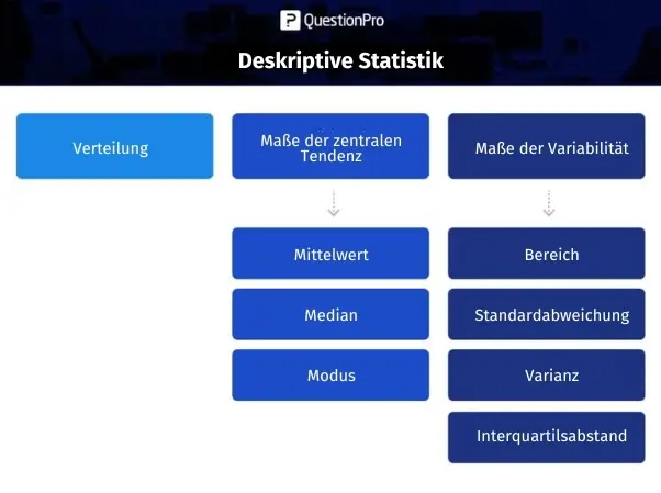 Deskriptive Statistik Infografik
