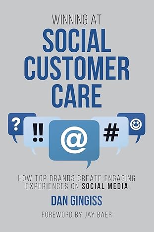 Customer Experience Bücher: Winning at Social Customer Care