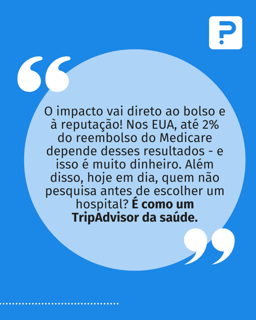 Dimensões avaliadas pela metodologia HCAHPS em hospitais brasileiros