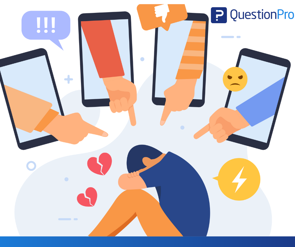 استبيان عن التنمر: أنواعه، وأمثلة للأسئلة المختلفة | QuestionPro