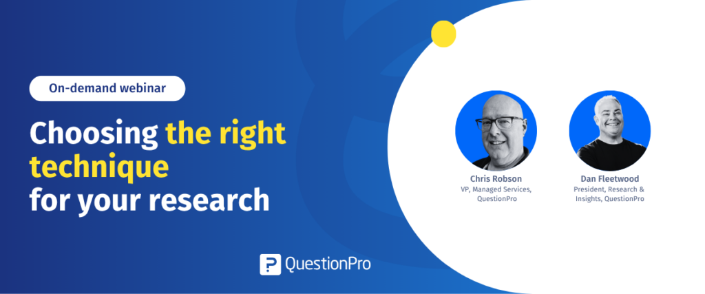 The right research method