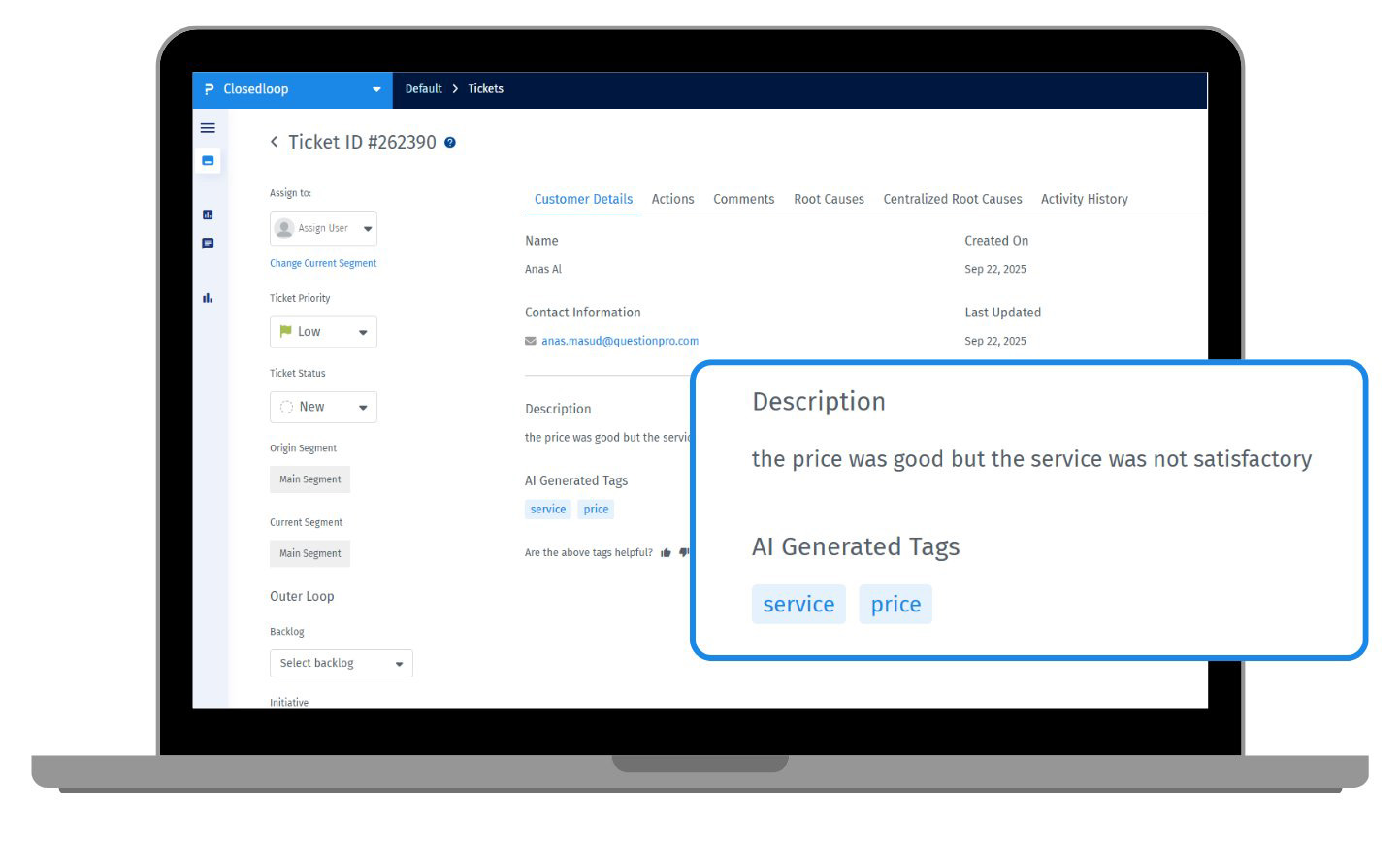 questionpro-ai-assisted-loop-closure-intelligent-tagging-automatically