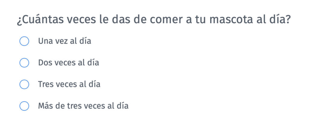 preguntas de encuesta para veterinaria