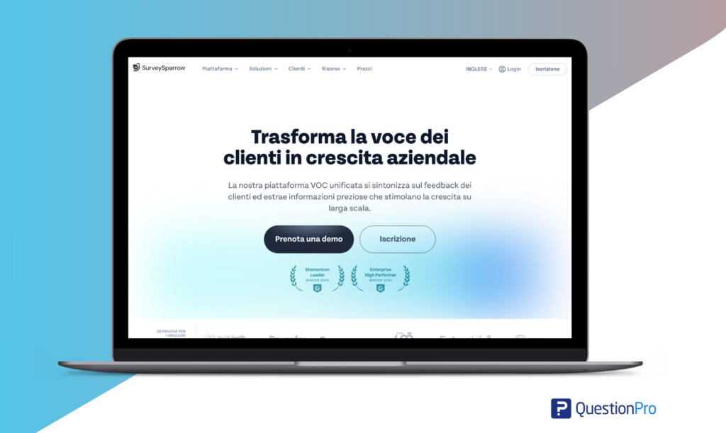 surveysparrow italiano