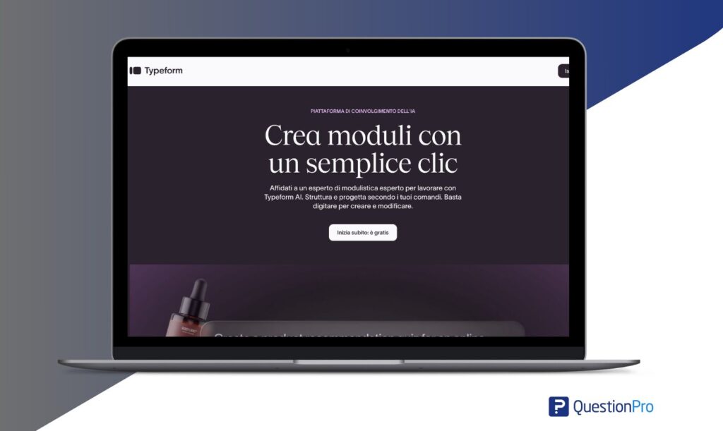 typeform italiano