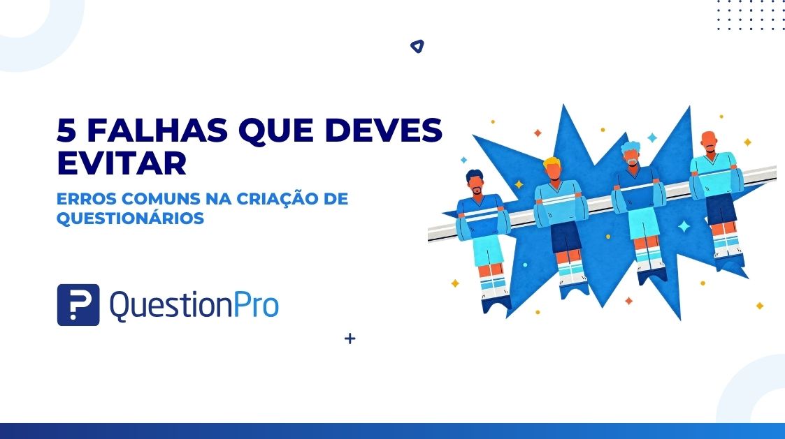 erros comuns na criação de questionários